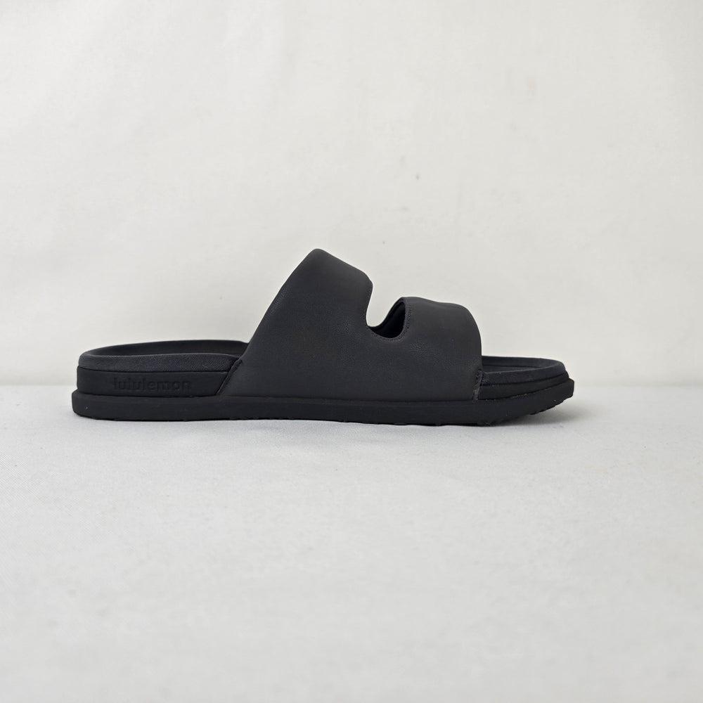 Lululemon Restfeel Sandal Graphite Grey Slides Women’s Size 9