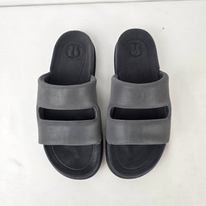 Lululemon Restfeel Sandal Graphite Grey Slides Women’s Size 9