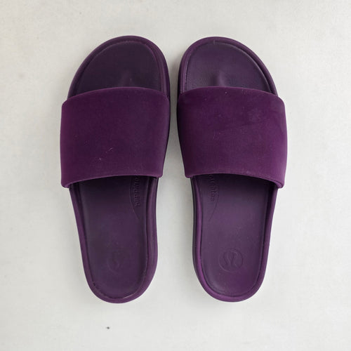 Lululemon Restfeel Slide Sandals Purple Women’s Size 9
