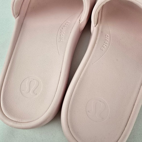 Lululemon Restfeel Slide Sandals Pink Women’s Size 9