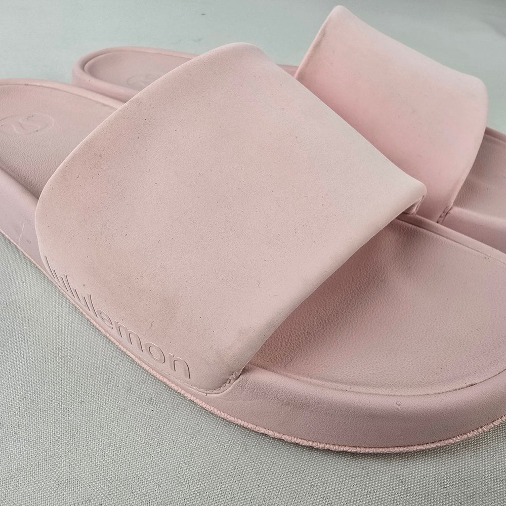 Lululemon Restfeel Slide Sandals Pink Women’s Size 9
