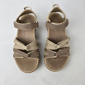 Teva Women’s Beige Sport Sandals Strappy Outdoor Hiking Size 7.5