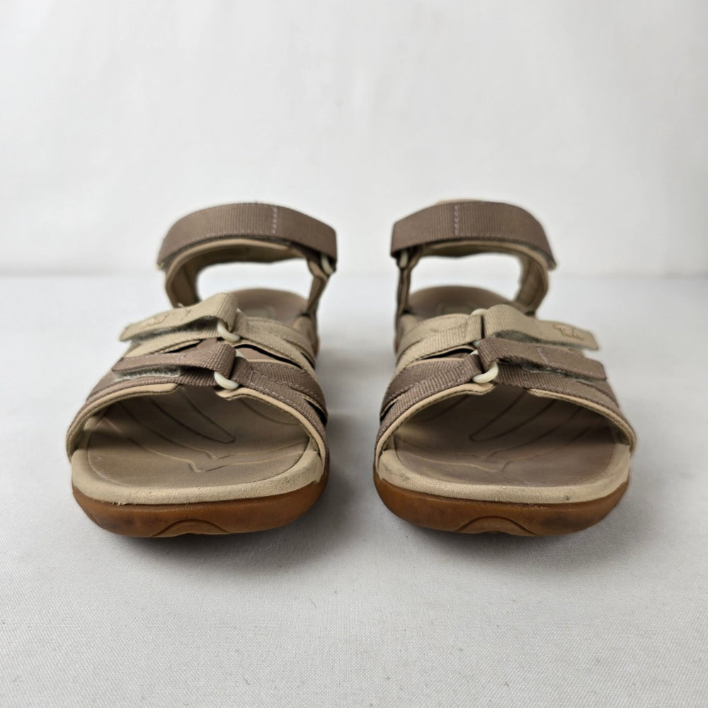 Teva Women’s Beige Sport Sandals Strappy Outdoor Hiking Size 7.5