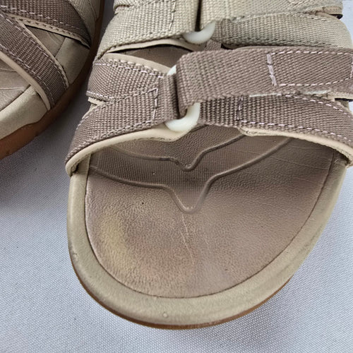 Teva Women’s Beige Sport Sandals Strappy Outdoor Hiking Size 7.5
