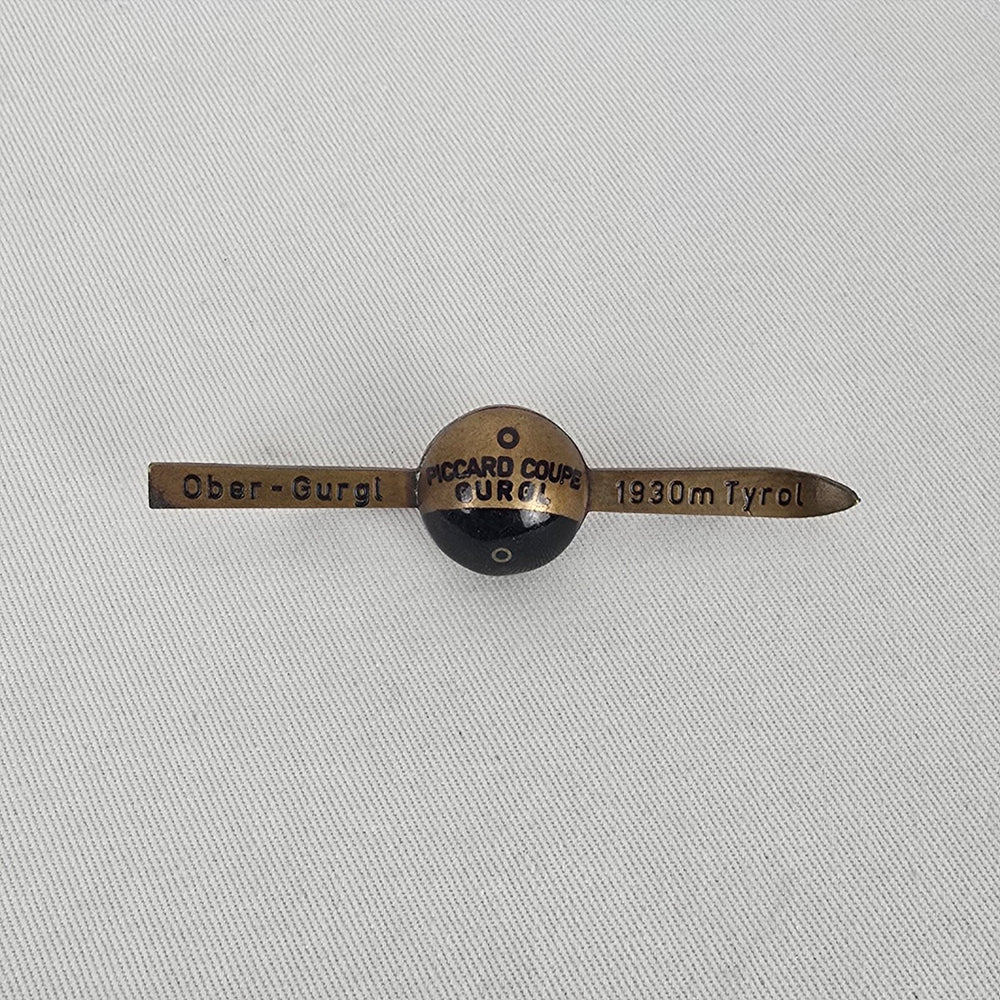 Vintage K. Pichl Innsbruck Ober-Gurgl Tyrol Ski Brooch – Piccard Coupe Pin