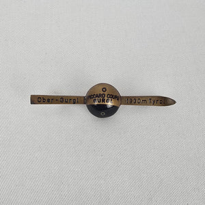 Vintage K. Pichl Innsbruck Ober-Gurgl Tyrol Ski Brooch – Piccard Coupe Pin