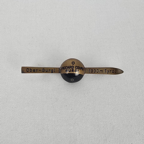 Vintage K. Pichl Innsbruck Ober-Gurgl Tyrol Ski Brooch – Piccard Coupe Pin