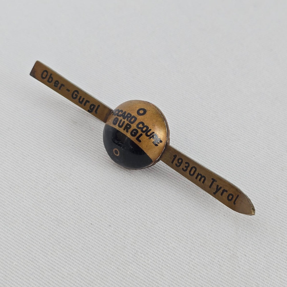 Vintage K. Pichl Innsbruck Ober-Gurgl Tyrol Ski Brooch – Piccard Coupe Pin