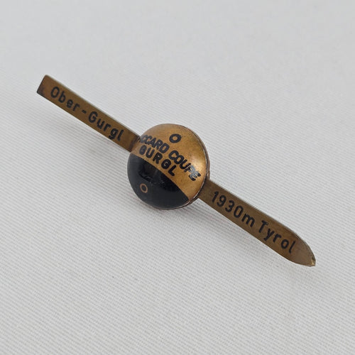 Vintage K. Pichl Innsbruck Ober-Gurgl Tyrol Ski Brooch – Piccard Coupe Pin