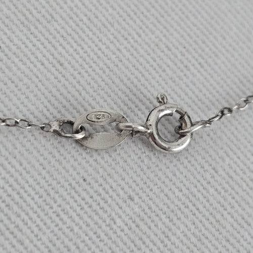 Sterling Silver Abalone Starfish Pendant Necklace