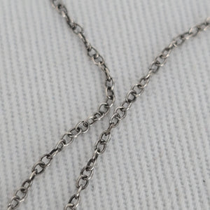 PAJ 925 Italy Sterling Silver Crystal Initial J Necklace