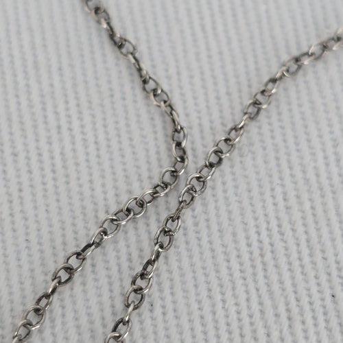 PAJ 925 Italy Sterling Silver Crystal Initial J Necklace