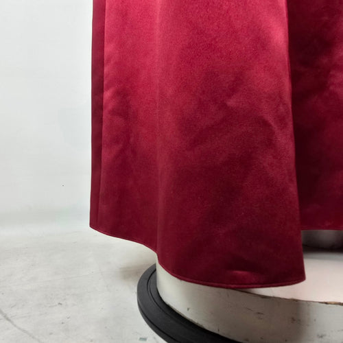 Joshua B Designs Red Strapless Satin Formal Gown Size 10
