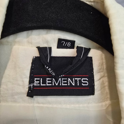 Vintage Elements Cream Long Light Jacket 7/8