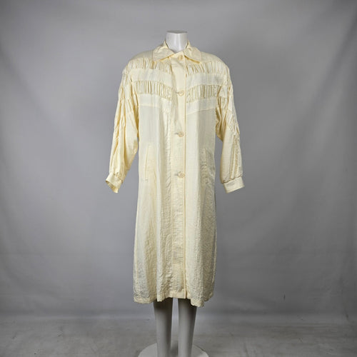 Vintage Elements Cream Long Light Jacket 7/8