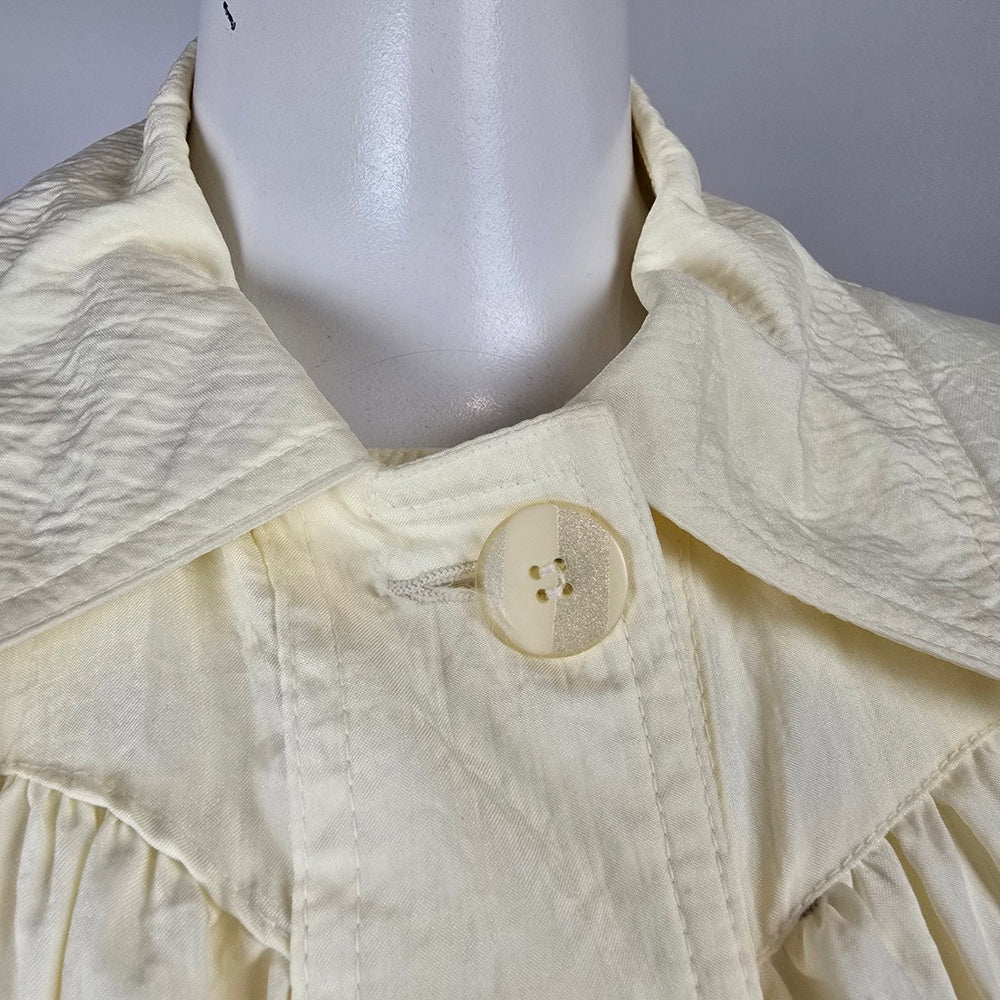 Vintage Elements Cream Long Light Jacket 7/8