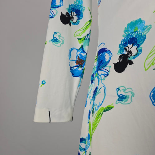 Vintage 70s Dress Forum Original Floral Maxi Dress