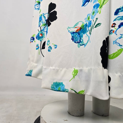 Vintage 70s Dress Forum Original Floral Maxi Dress