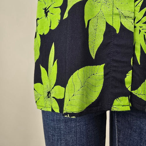 Vintage On The Verge Tropical Floral Button-Up Shirt