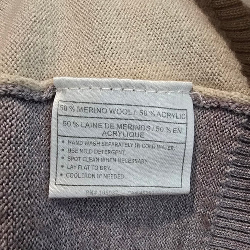 Ariat Merino Wool Blend Colourblock Sweater XL