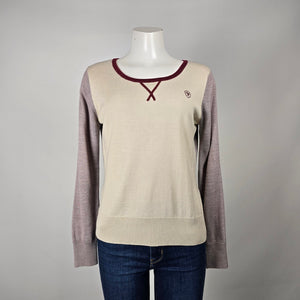 Ariat Merino Wool Blend Colourblock Sweater L/XL