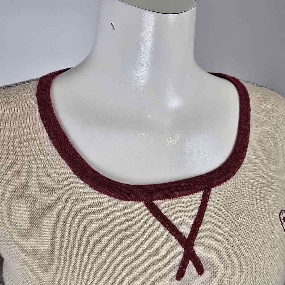 Ariat Merino Wool Blend Colourblock Sweater L/XL