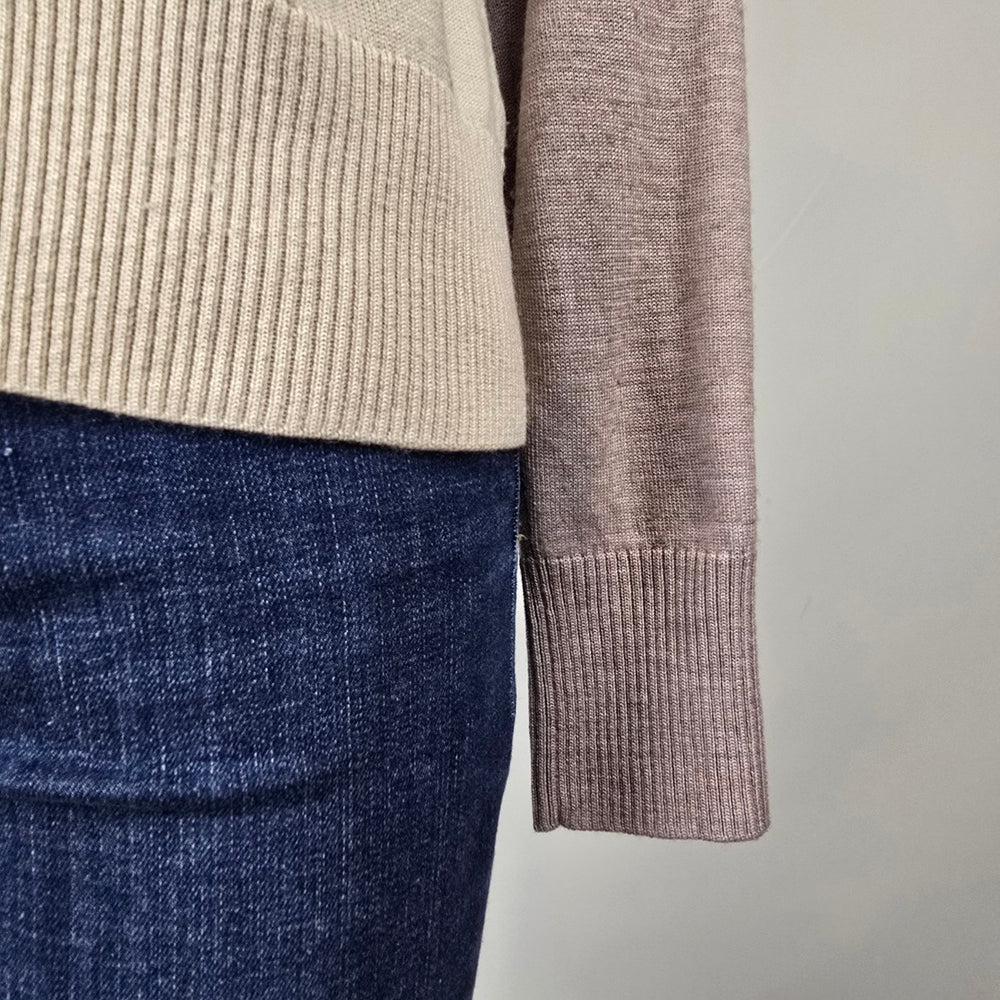 Ariat Merino Wool Blend Colourblock Sweater L/XL