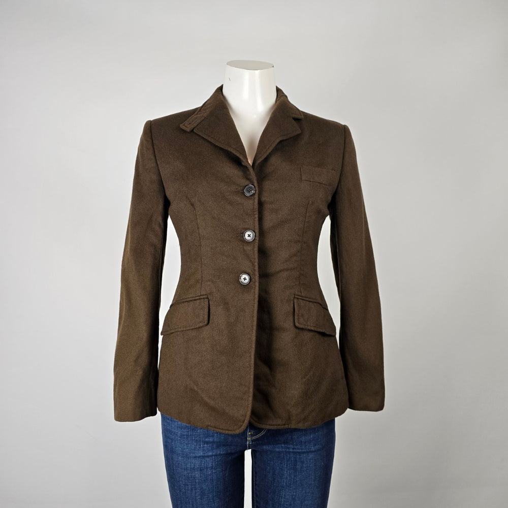 Belvest Made in Italy Wool Cashmere Blazer Size S/M