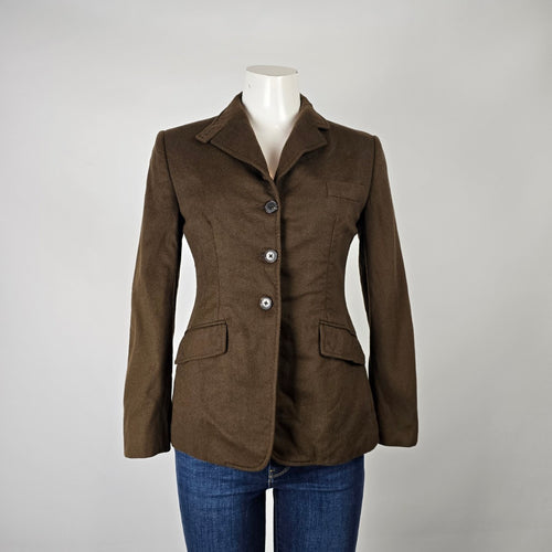 Belvest Made in Italy Wool Cashmere Blazer Size S/M