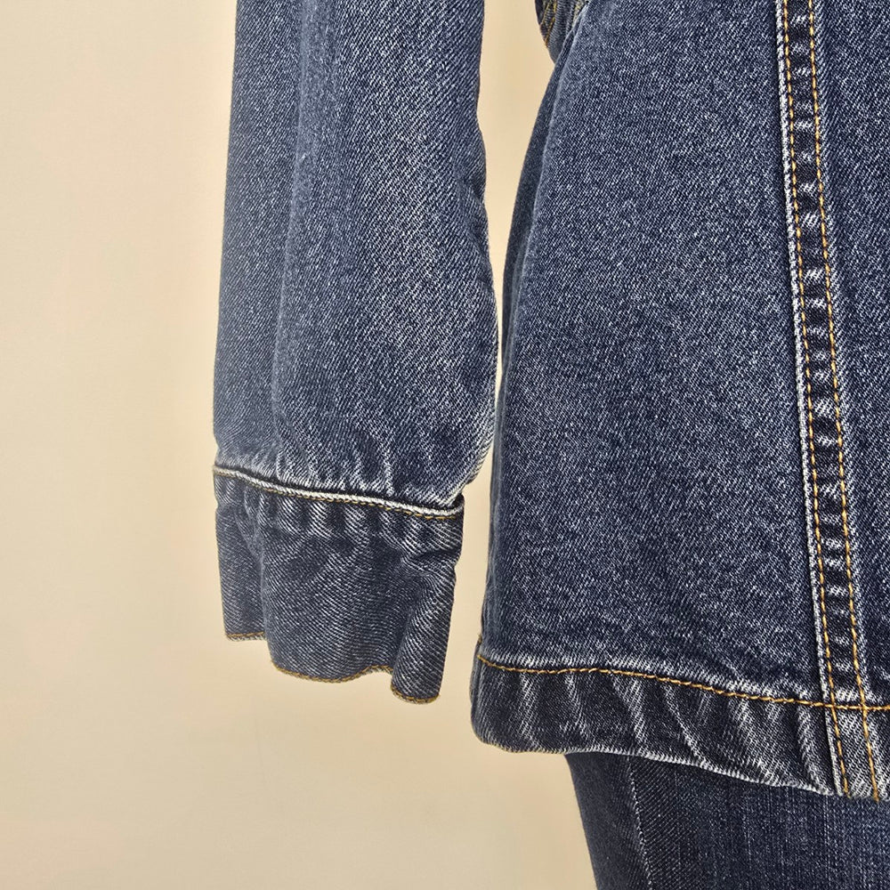 Vintage Eldorado Denim Company Long Denim Jacket Size M