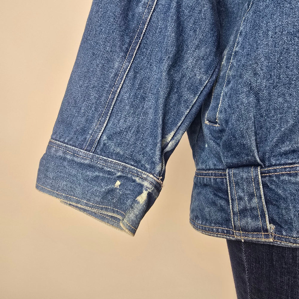 Jordache Vintage Long Denim Jacket Size M/L