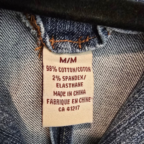 Vintage FYLO by NYC Denim Blazer Jacket Size M