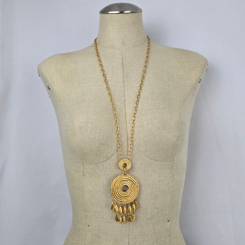Stella & Dot Delilah Gold Statement Necklace