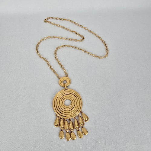 Stella & Dot Delilah Gold Statement Necklace