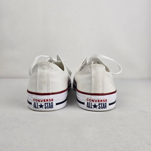 Converse Chuck Taylor All Star White Low Tops Size W9