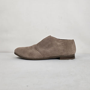 Franco Sarto Taupe Suede Ankle Booties Size 8.5