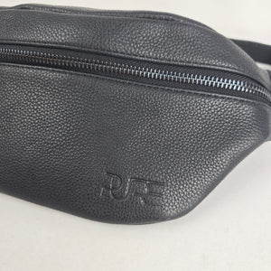 PURE Black Pebbled Belt Bag Waist Pack