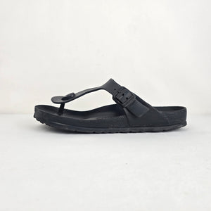 Birkenstock Gizeh EVA Black Thong Sandals Size 7