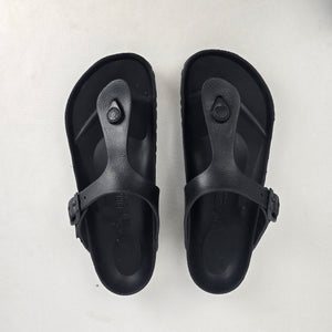 Birkenstock Gizeh EVA Black Thong Sandals Size 7