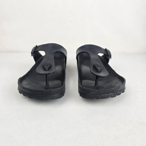 Birkenstock Gizeh EVA Black Thong Sandals Size 7