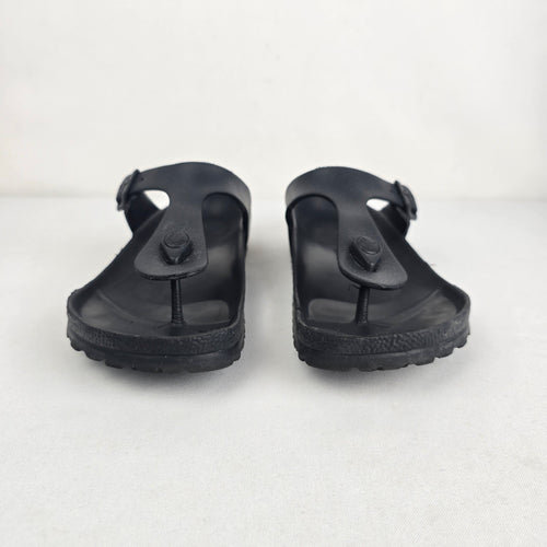 Birkenstock Gizeh EVA Black Thong Sandals Size 7