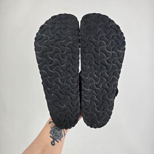 Birkenstock Gizeh EVA Black Thong Sandals Size 7