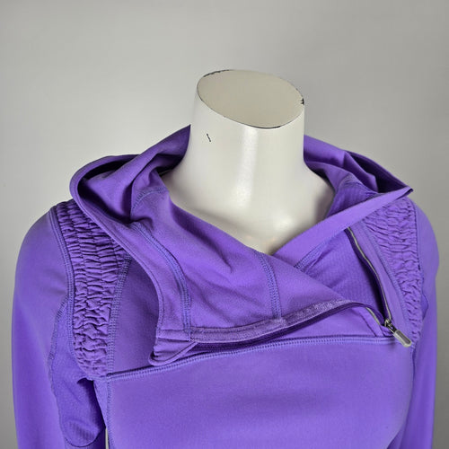 Lululemon Run For It Pullover Hoodie Size 6 Purple