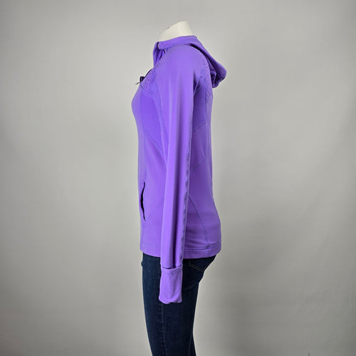 Lululemon Run For It Pullover Hoodie Size 6 Purple