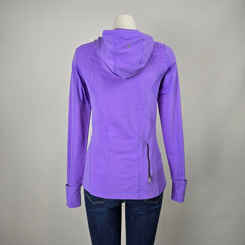 Lululemon Run For It Pullover Hoodie Size 6 Purple