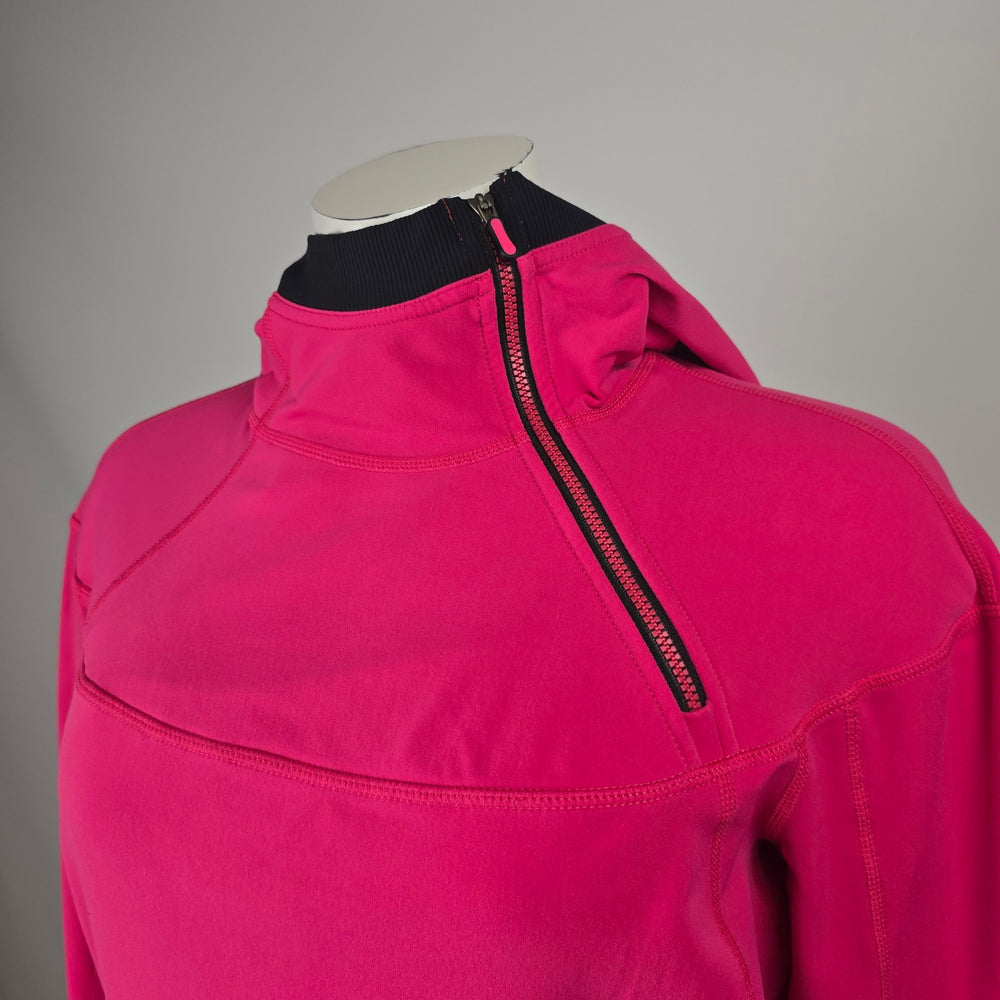 Lululemon Run For It Birds In Flight Pullover Hoodie Size 10 Pink