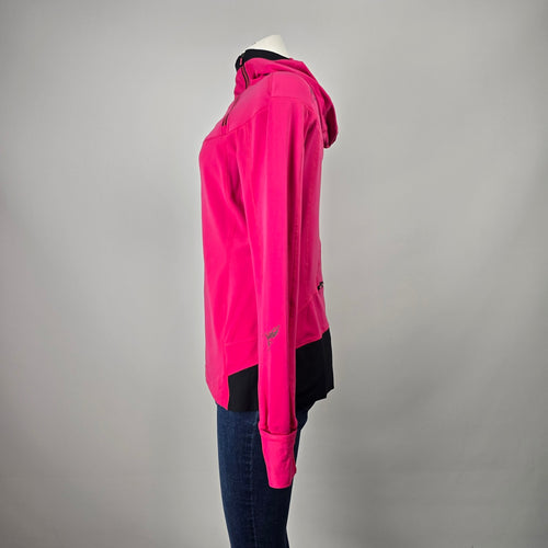 Lululemon Run For It Birds In Flight Pullover Hoodie Size 10 Pink