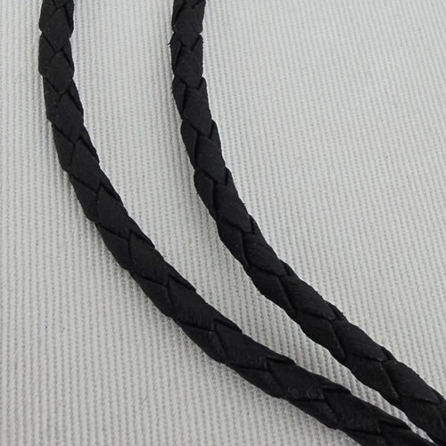 Vintage Western Style Bolo Tie with Tiger’s Eye Look Stone