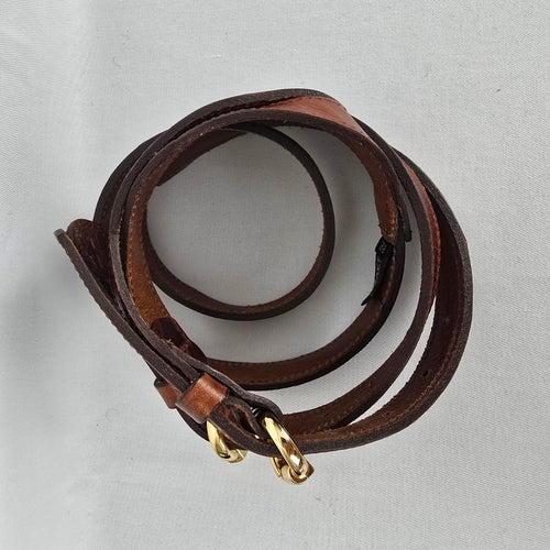 Brave Leather Brown Belt Size M/L Made in Canada