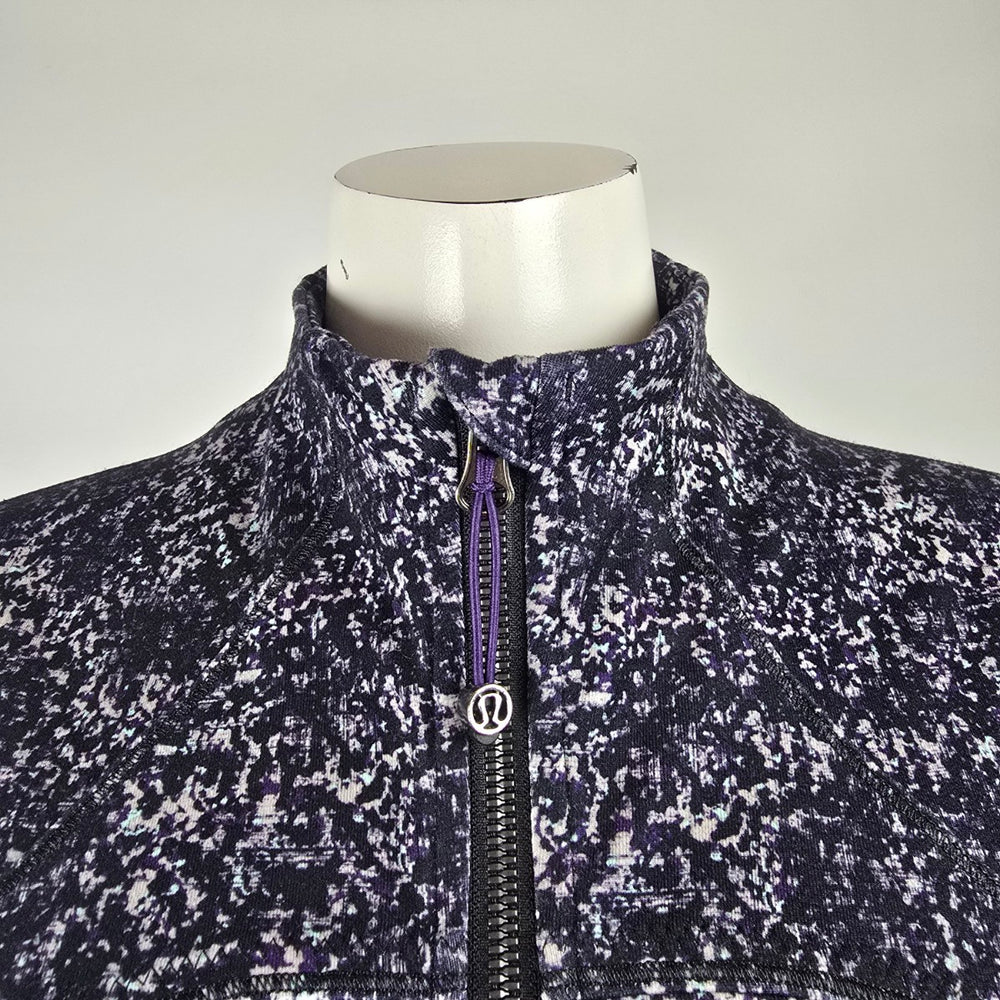 Lululemon Forme Jacket Cuffins Size 10 Rocky Road Sand Dune Toothpaste